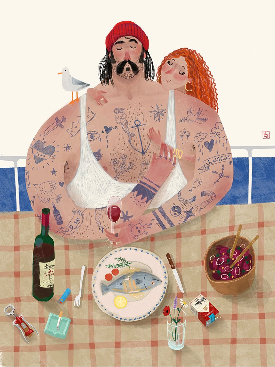 Whether love, casual relationships, or deep dive connection, all the illustrations here resonate this powerful spellbound feeling.