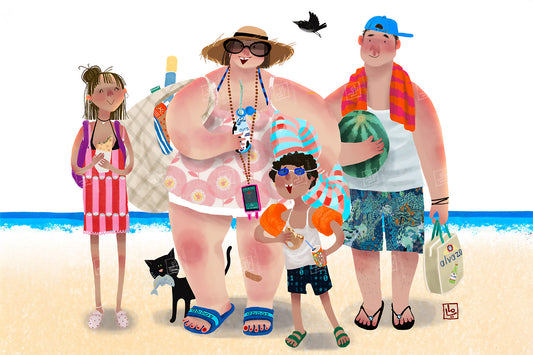 A Family Day at the Beach